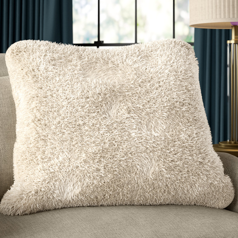 Greyleigh Branchville Faux Fur Throw Pillow & Reviews Wayfair